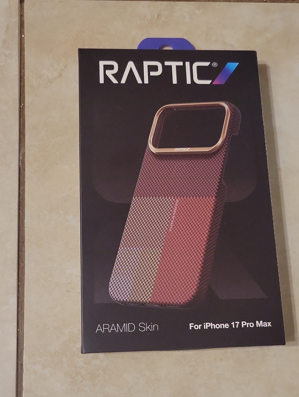 New Raptic Aramid Skin Phone Case For iPhone 17 Pro Max